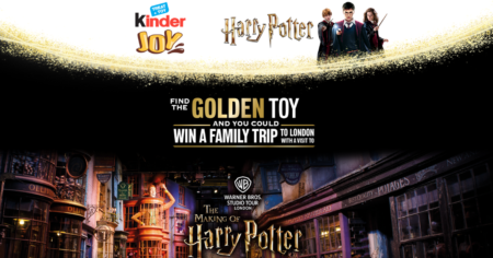 Kinder Find The Golden Toy Sweepstakes